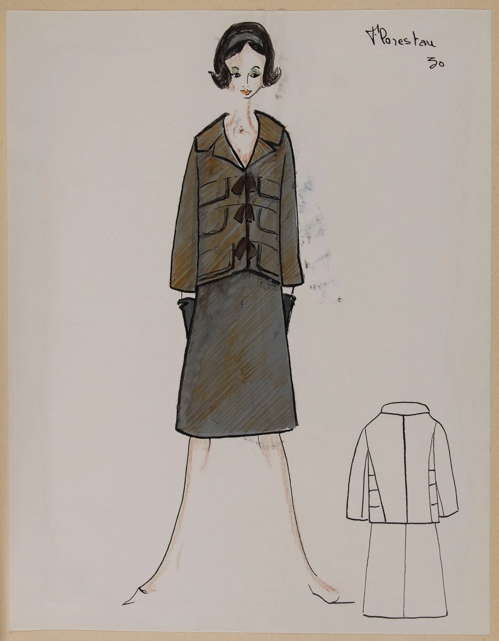 Florestan, by Carven, 1960