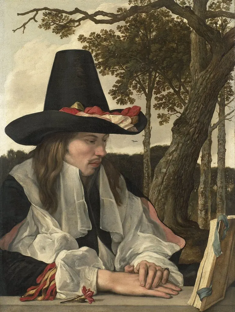 A Man Reading, by Johannes Vermeer