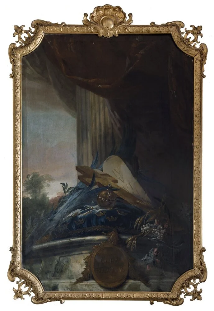 Cura Religionis, by Johan Pasch, oil, 1747