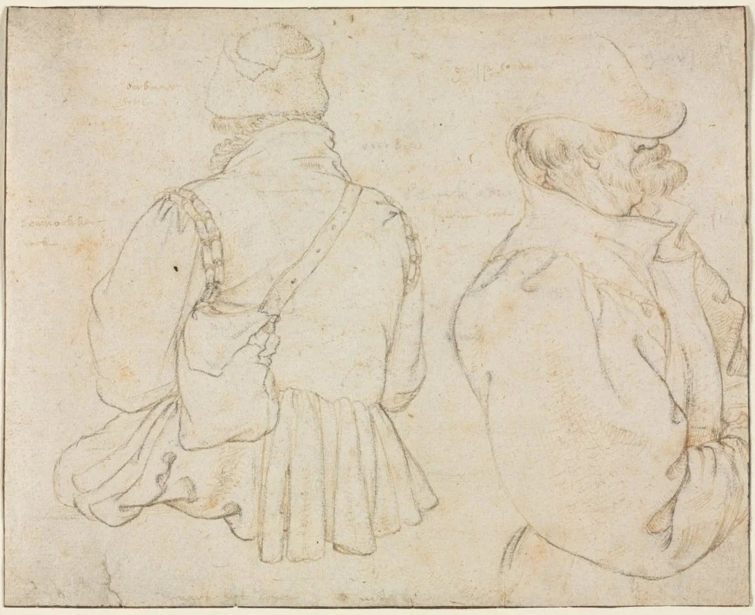 Two Bohemian Peasants in Half-Length, by Roelant Savery, 1600