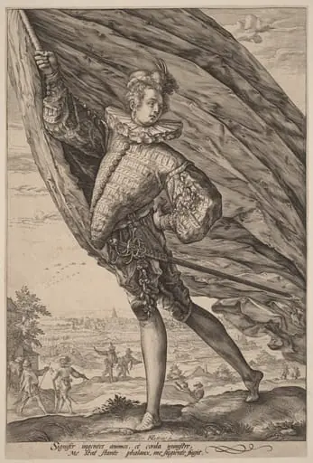 The Standard Bearer, Turned to Left