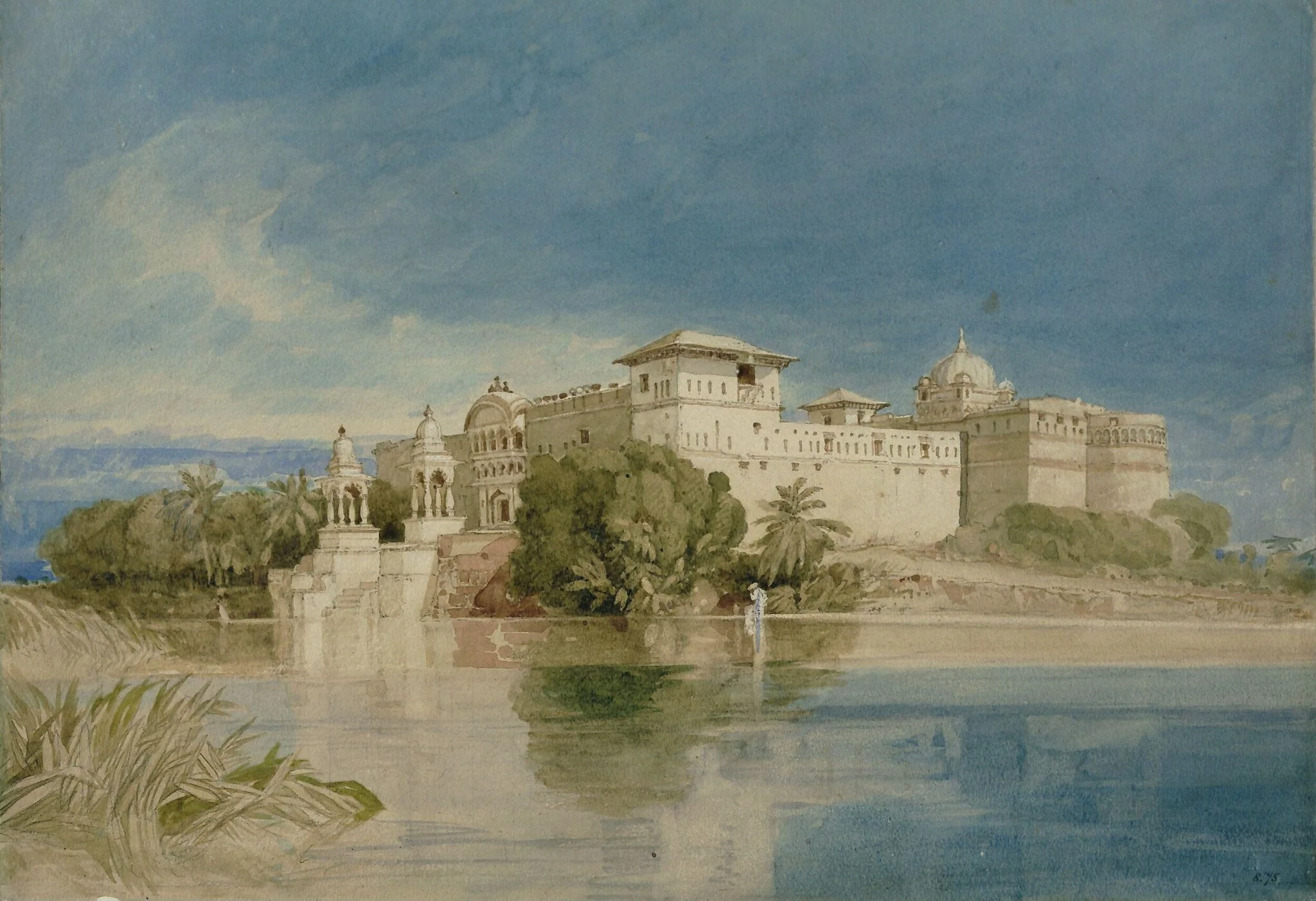 Palace at Perawa, Malwa, Bengal