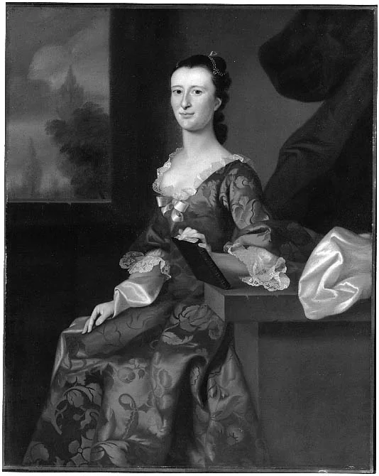 Mrs. Jonathan Simpson (Margaret Lechmere), by Joseph Blackburn, oil, 1758