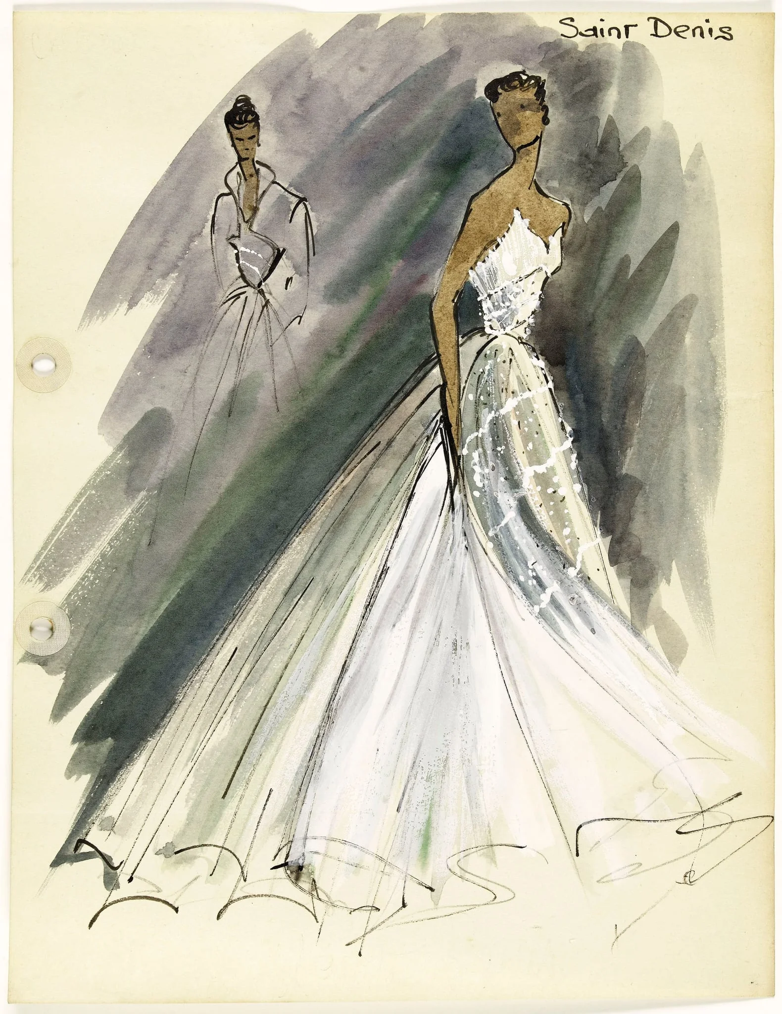 'Saint-Denis', by Carven, 1951