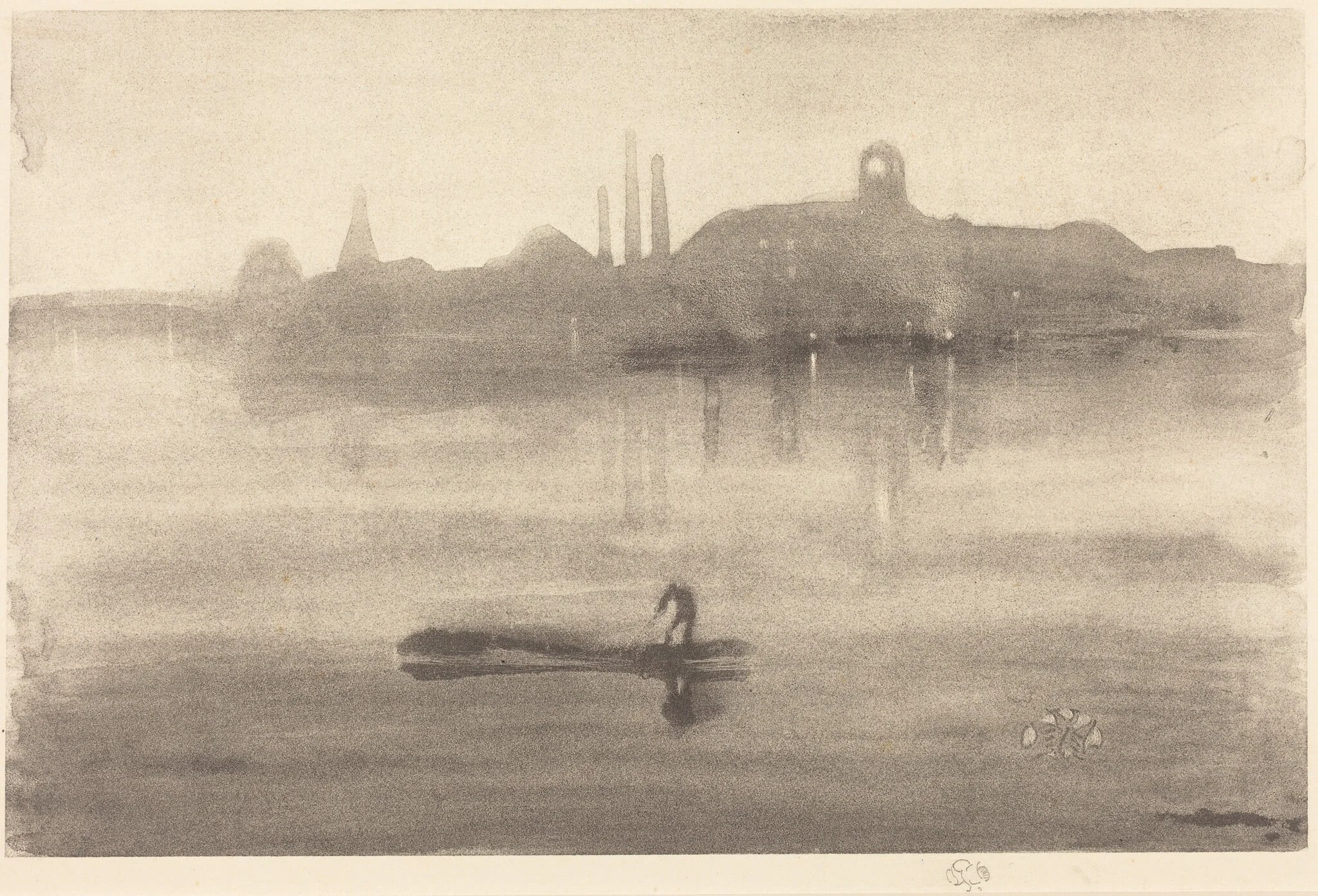 Nocturne, by James McNeill Whistler, 1878