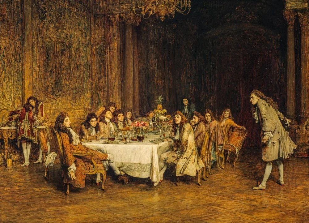 Voltaire (1694 - 1778), by William Quiller Orchardson, oil, 1892