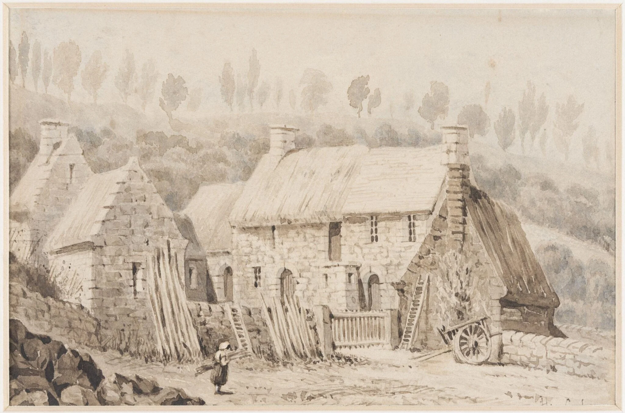 A Farmhouse, Perroz Guirec, Brittany