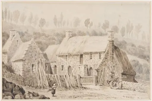 A Farmhouse, Perroz Guirec, Brittany