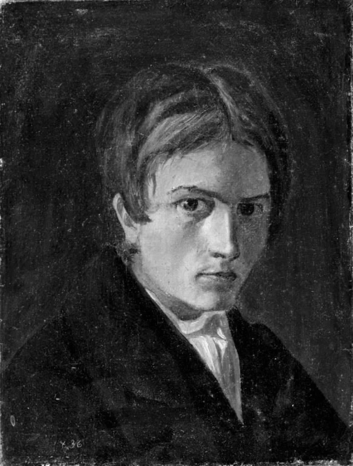 Selvportræt, by Unknown, 1836