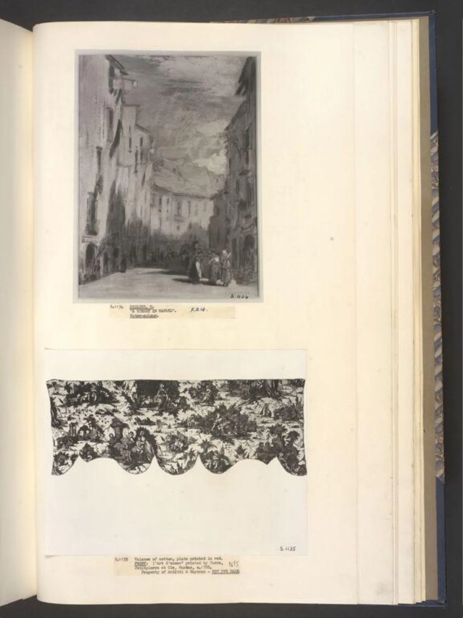 Street in Naples, by William Collins, watercolor, 1850