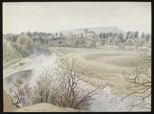 The Ribble at Great Mitton near Clitheroe