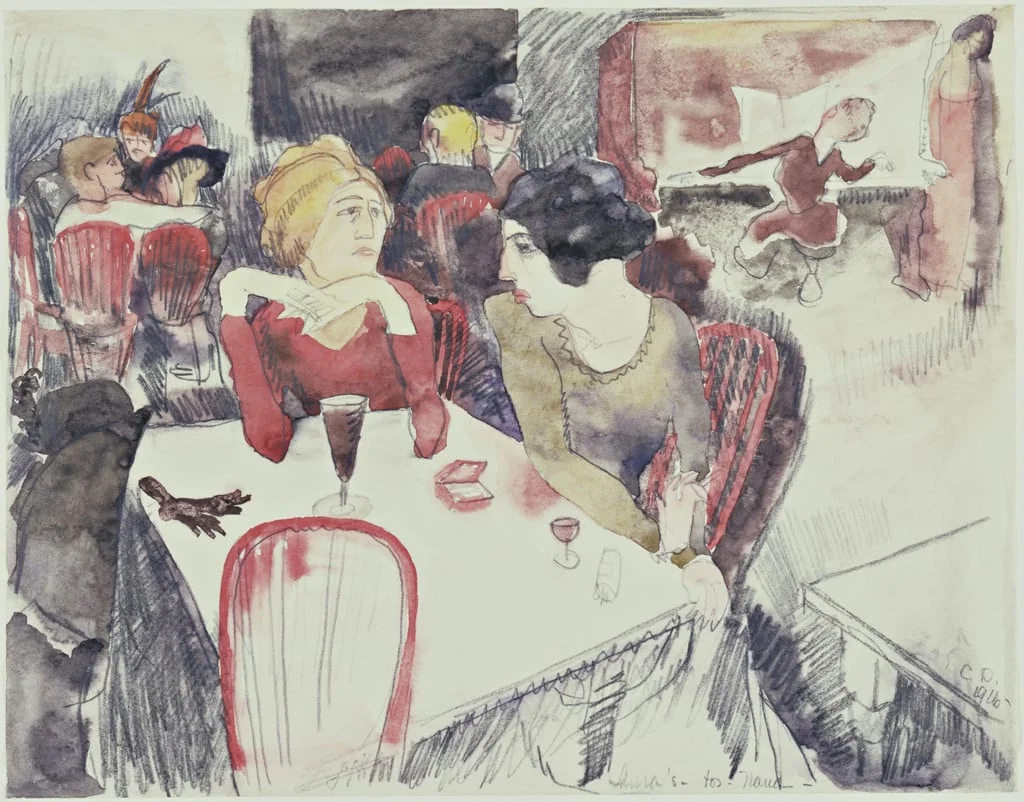 Untitled, by Charles Demuth, watercolor, 1916