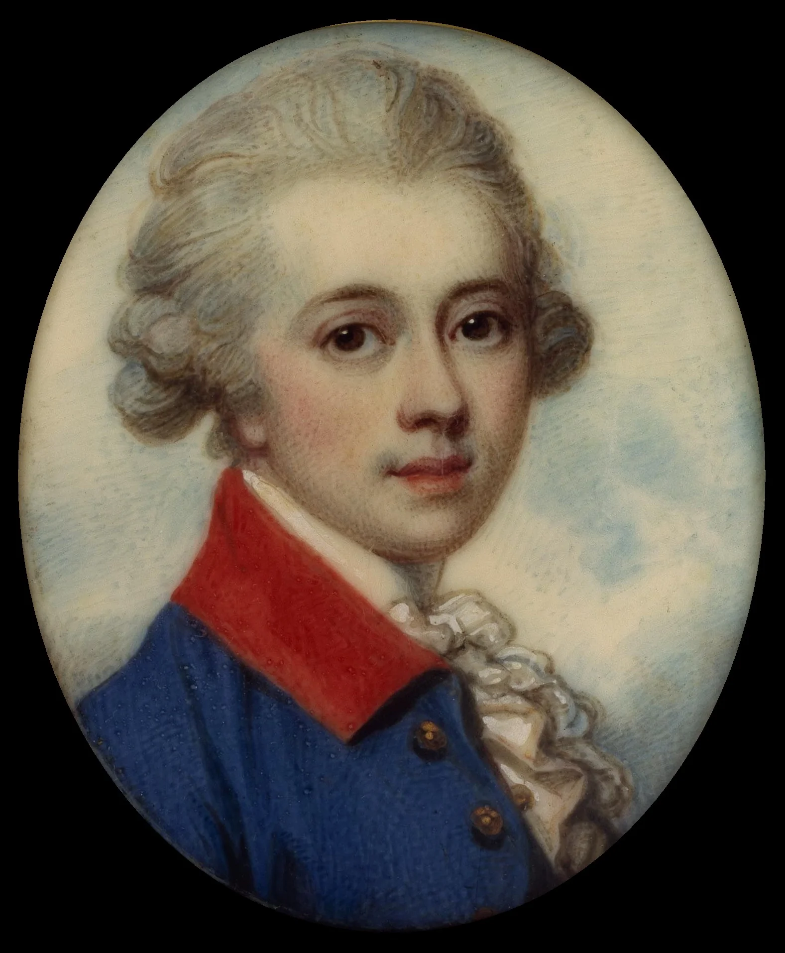Portrait of a Gentleman, by Richard Cosway, oil, 1790