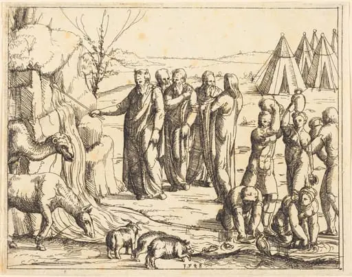 Moses Striking the Rock