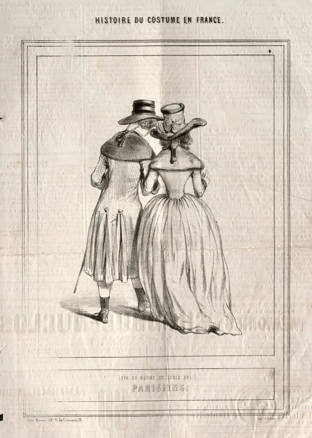 Histoire du Costume en France:  Parisiens