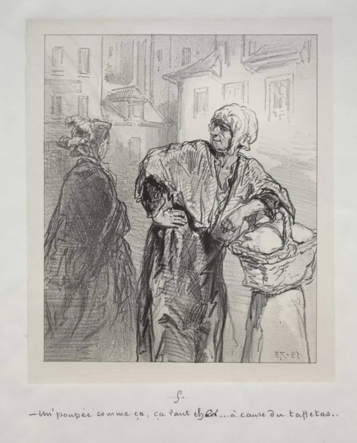 Les Petite Mordont, by Paul Gavarni, 1853