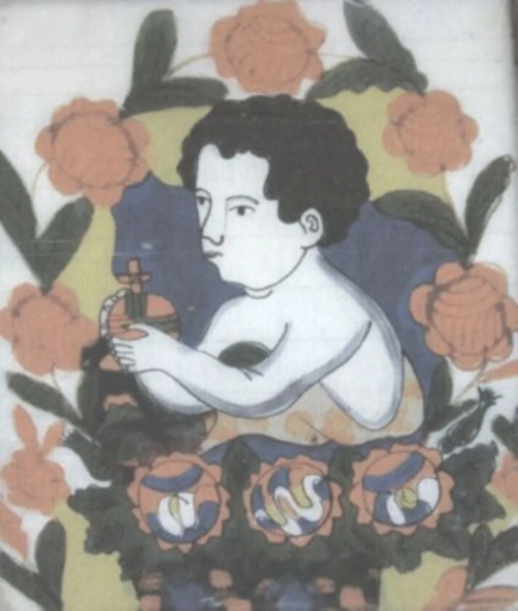 Iisus copil, by Unknown, 1850