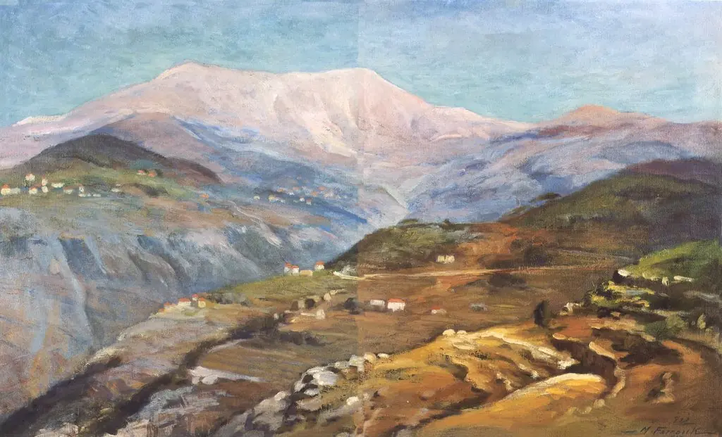 Zaarour Region and Mount Sannine
