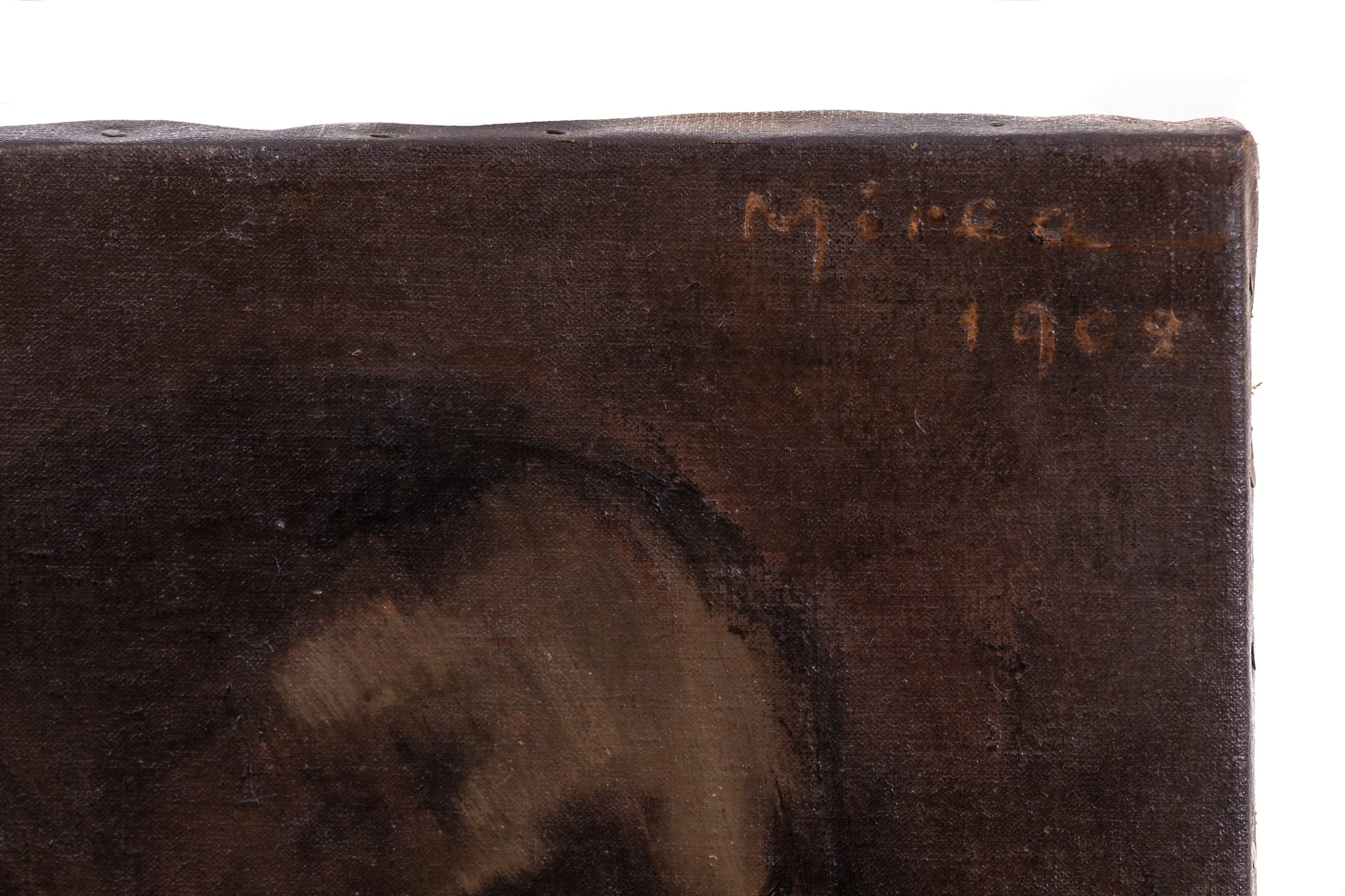 Portret de femeie, by Mirea Gh. Demetrescu, 1909