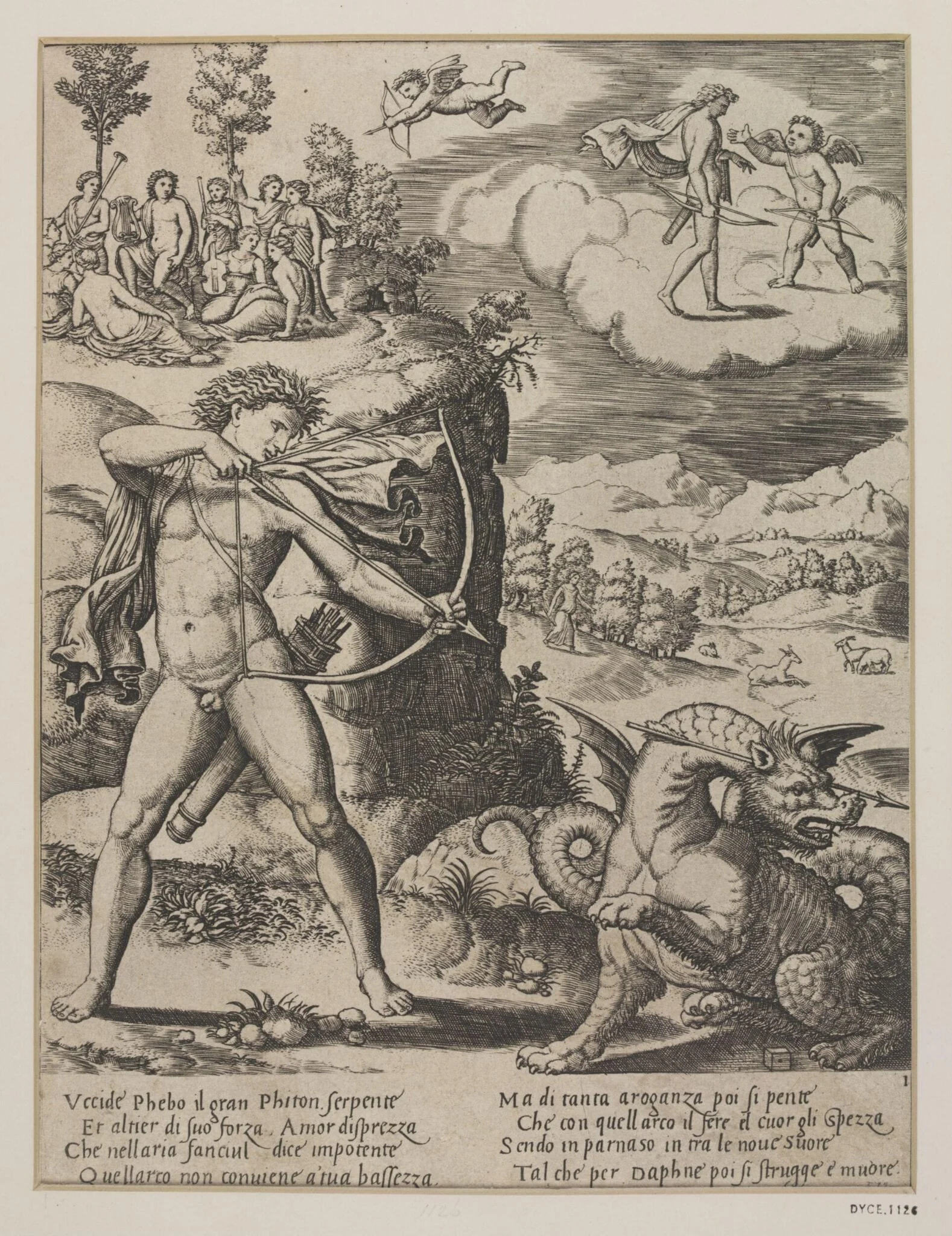 The History of Apollo and Daphne