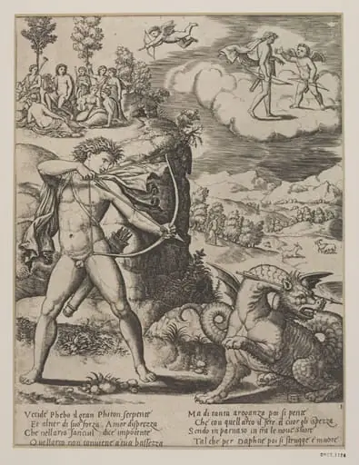 The History of Apollo and Daphne