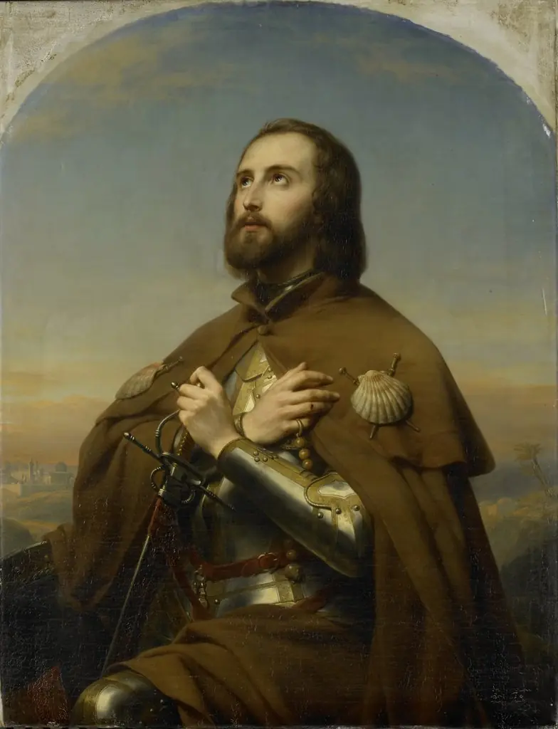 Eberhard (1445-96), Duke of Würtemberg, as a Pilgrim in the Holy Land