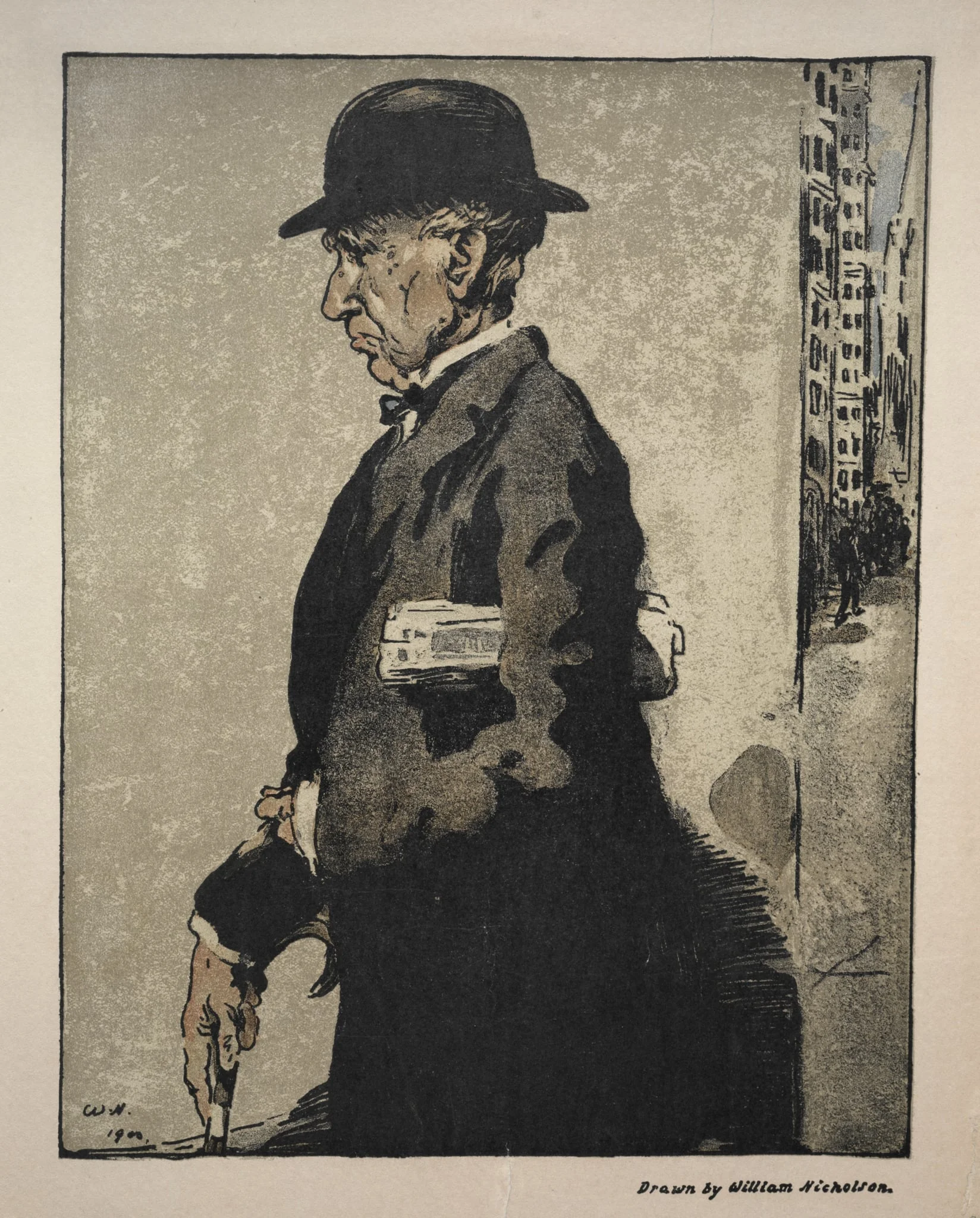 Russell Sage, by William Nicholson, 1900