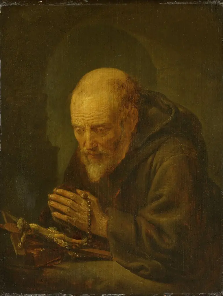 A Hermit in Prayer