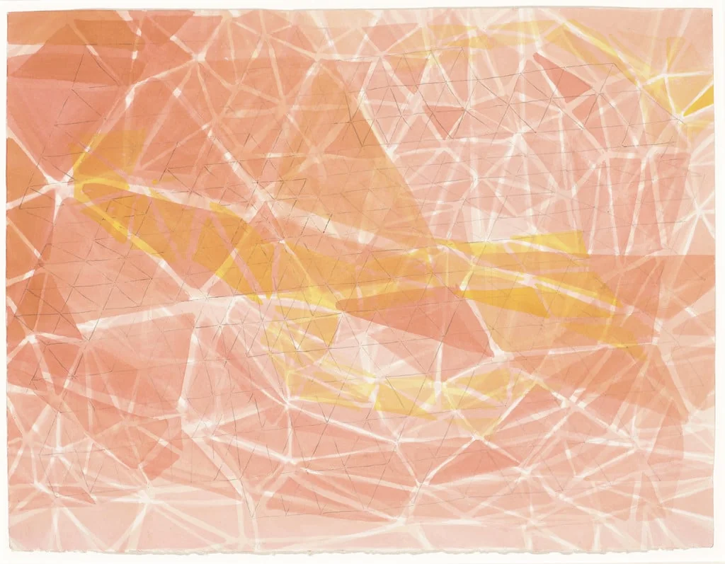 Untitled, by Gego, watercolor, 1980