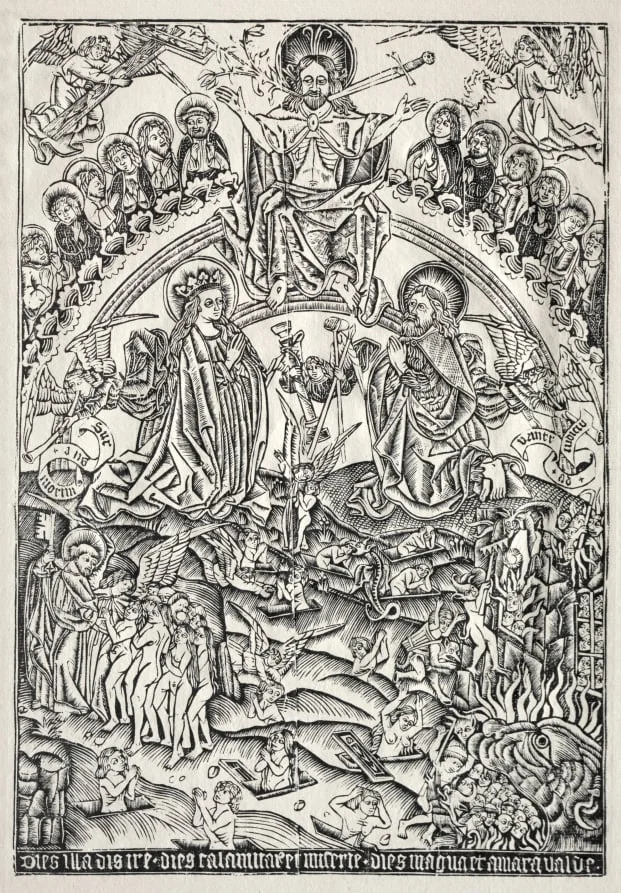Das Jüngste Gericht, by Unknown, 1490