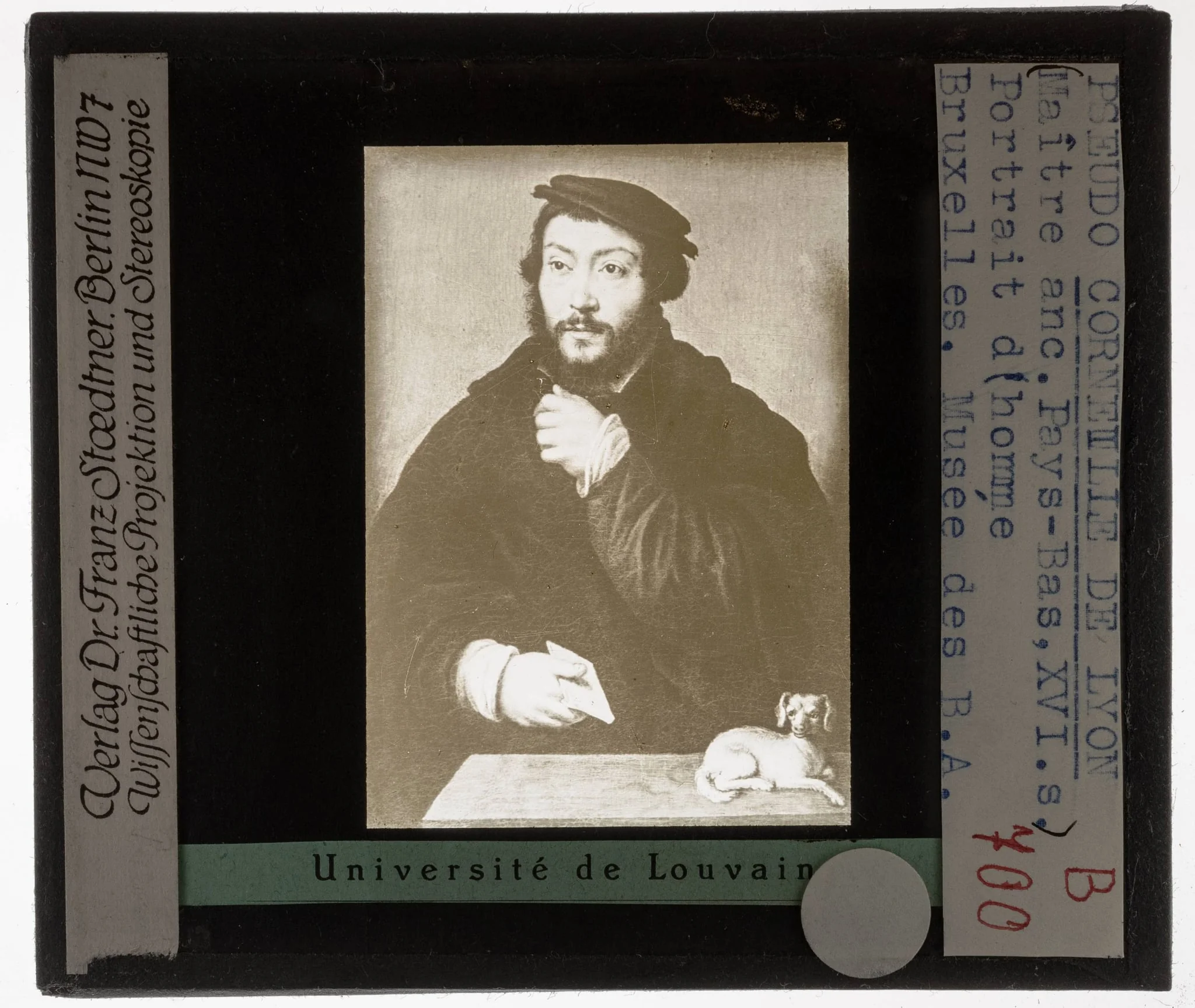 Anonymous. Portrait of a man, by Unknown, unspecified, 1924