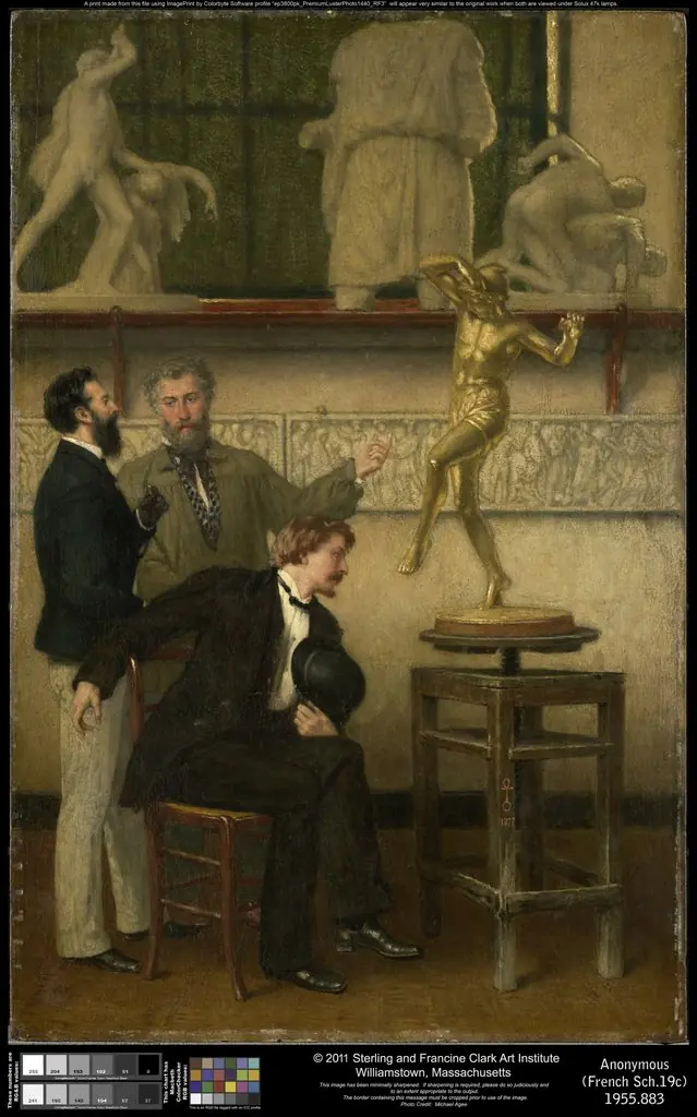 Artist in His Studio