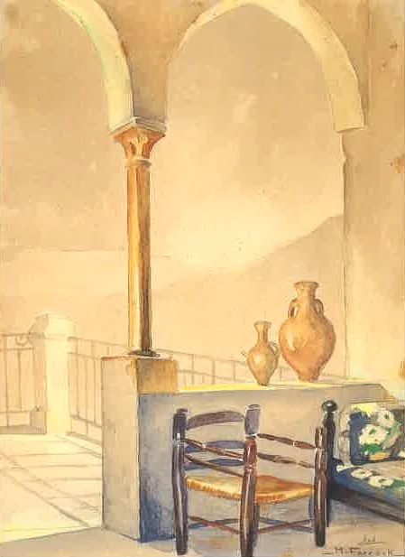 View from Boulos Khauli's House in Bhamdoun Al-Mahatta