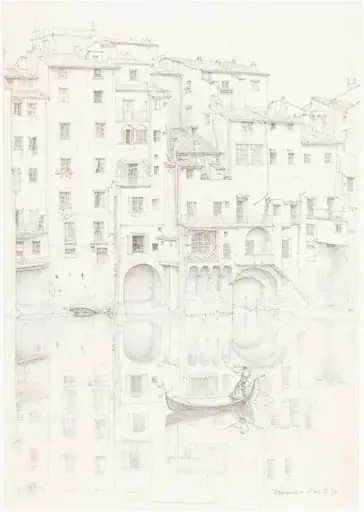 A View of the Arno, Florence