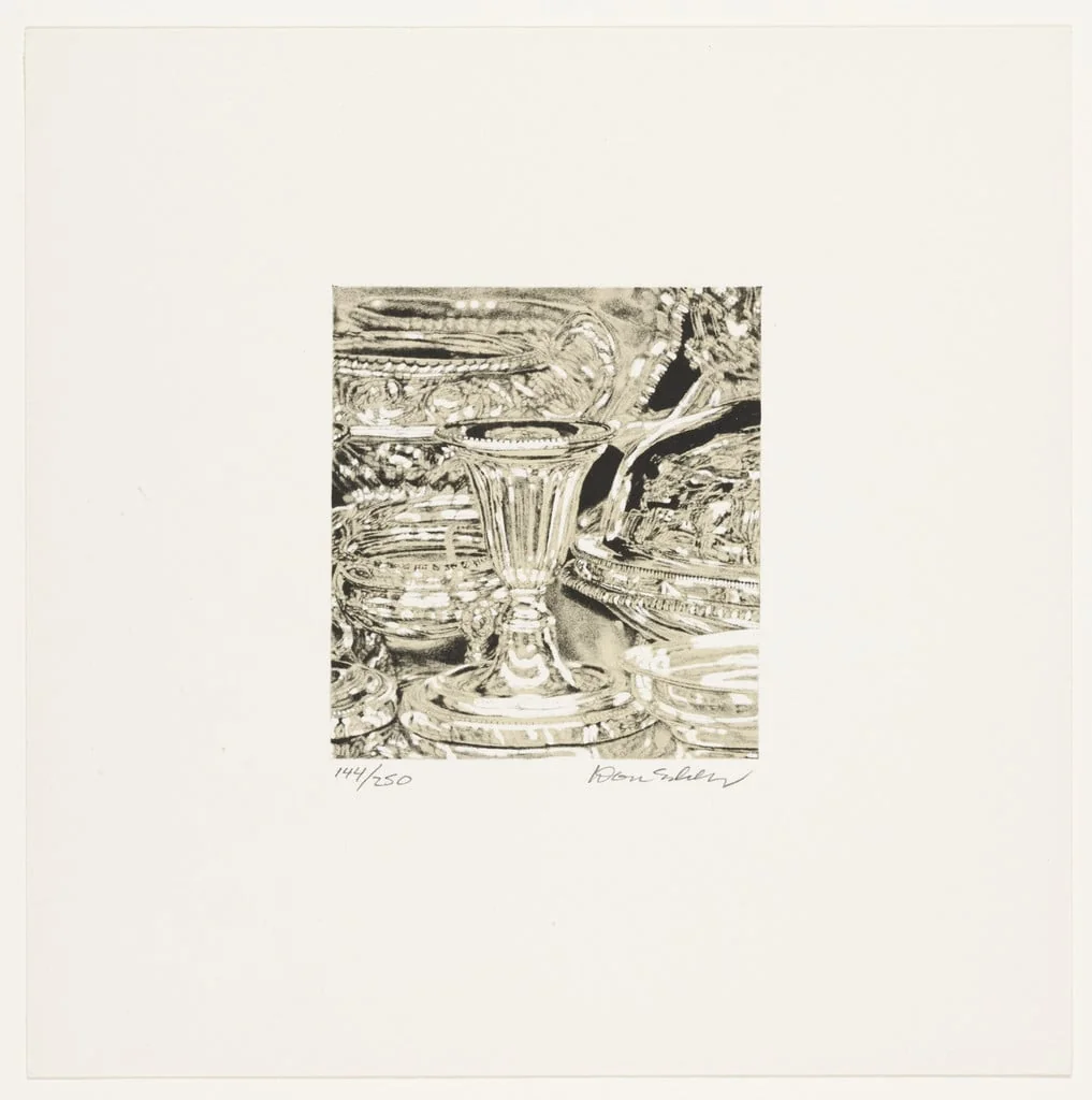Untitled, by Don Eddy, ink, 1978