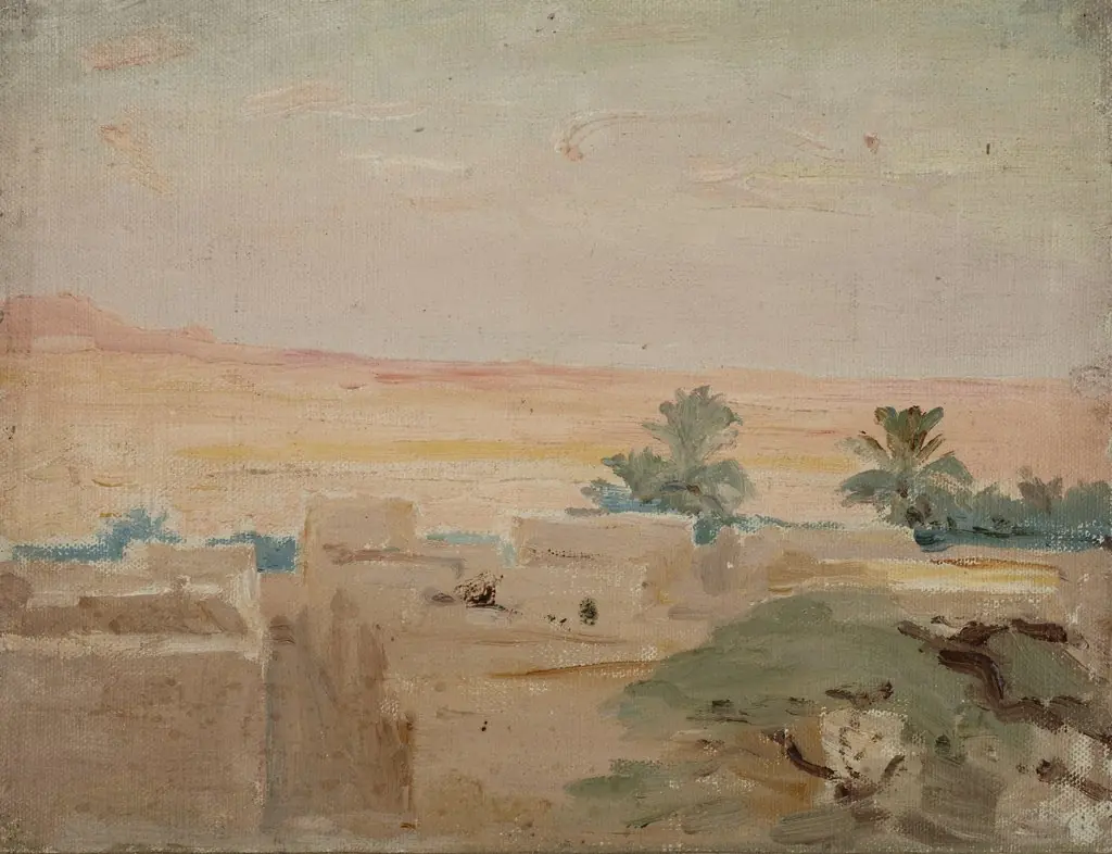 Biskra – Desert (Evening)