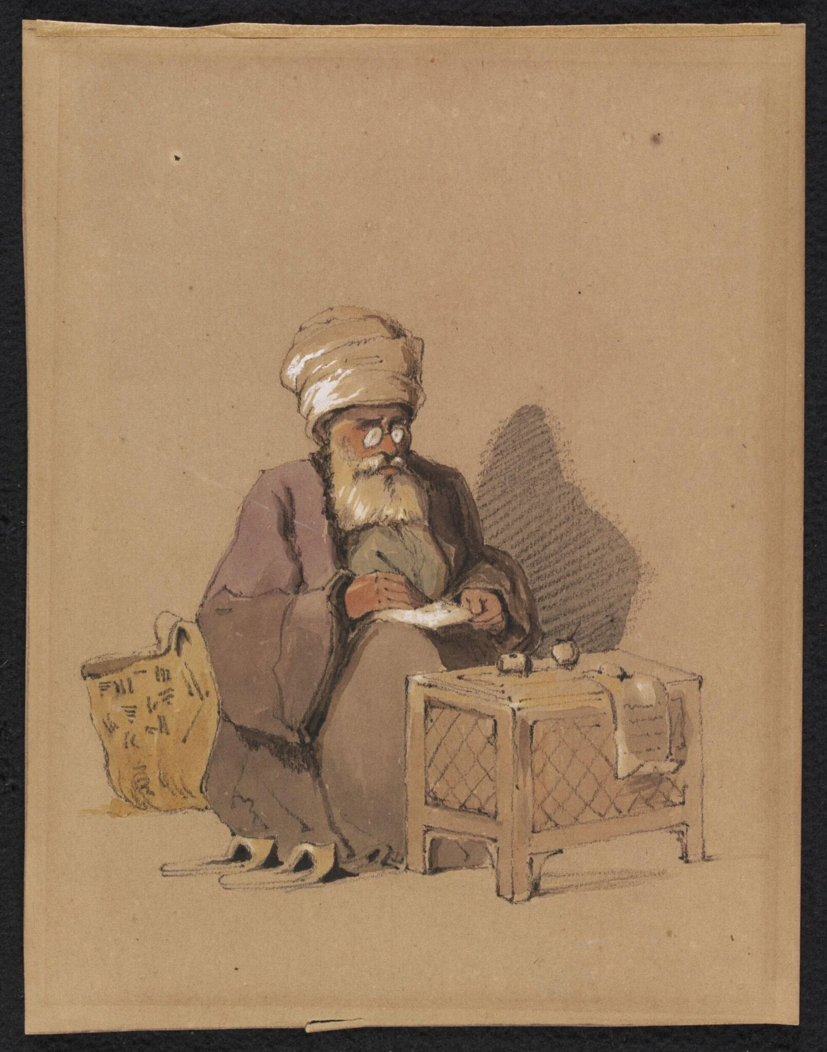 An Old Turkish Scribe