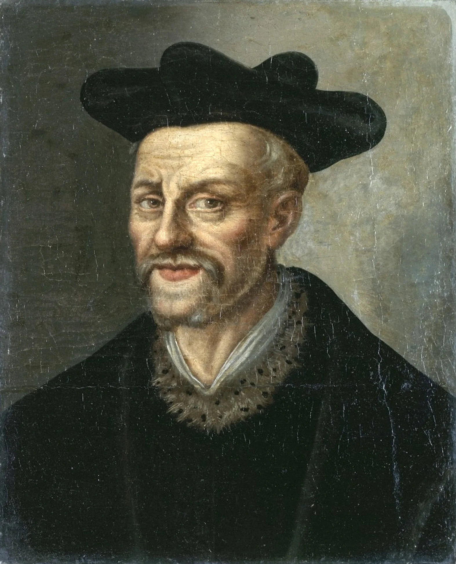 François Rabelais (1483-1553), by Unknown, oil