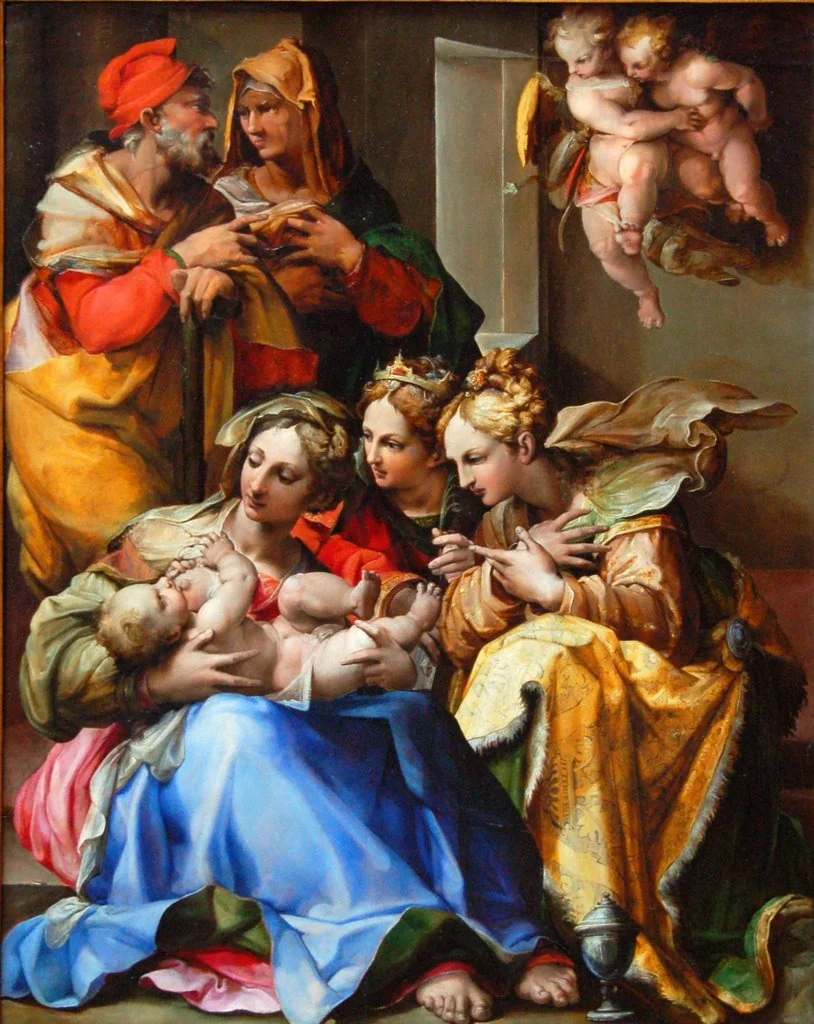 Holy Family with Saints Anne, Catherine of Alexandria, and Mary Magdalene