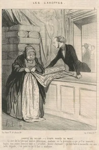 Carotte du calicot