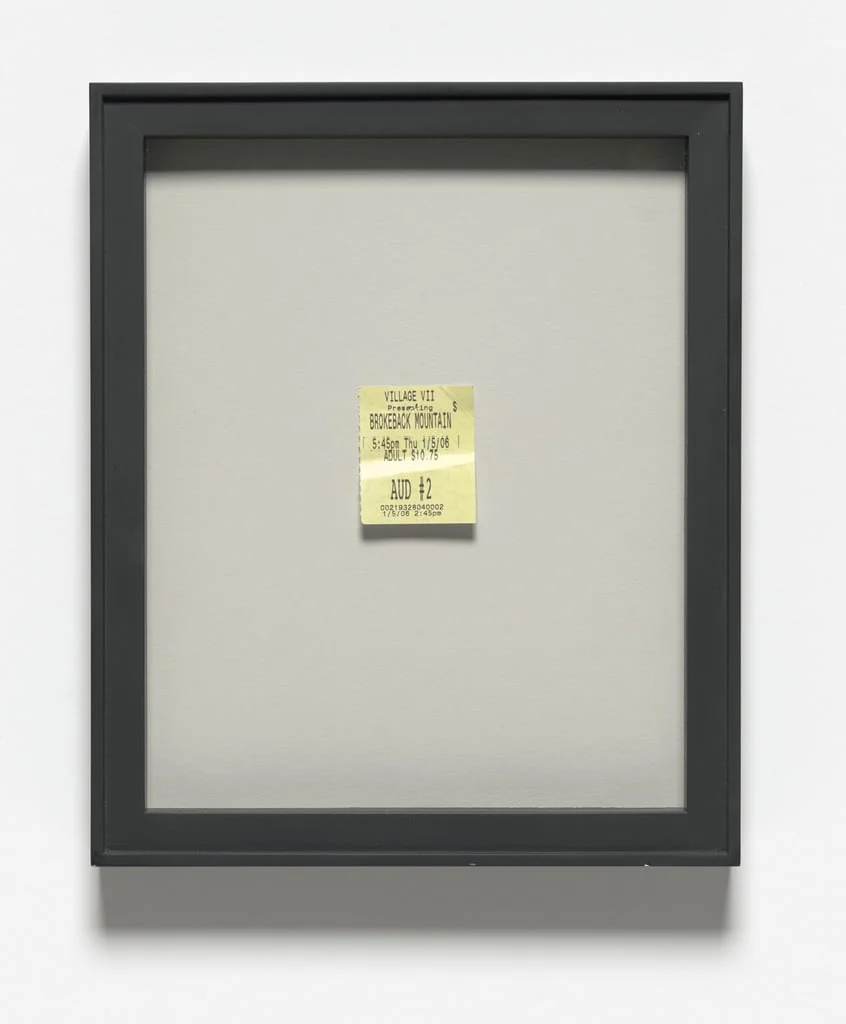 Untitled, by Robert Gober, ink, 2012