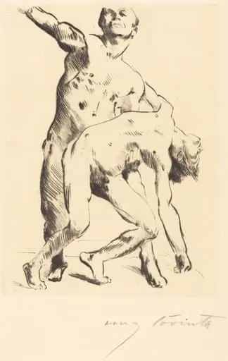 Odysseus und die Freier (Odysseus and the Suitor)