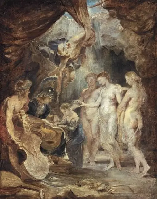 The Education of Maria de Medici (study)