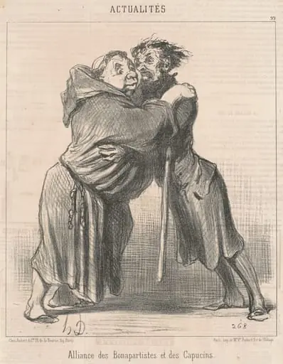 Alliance des Bonapartistes et des Capucins