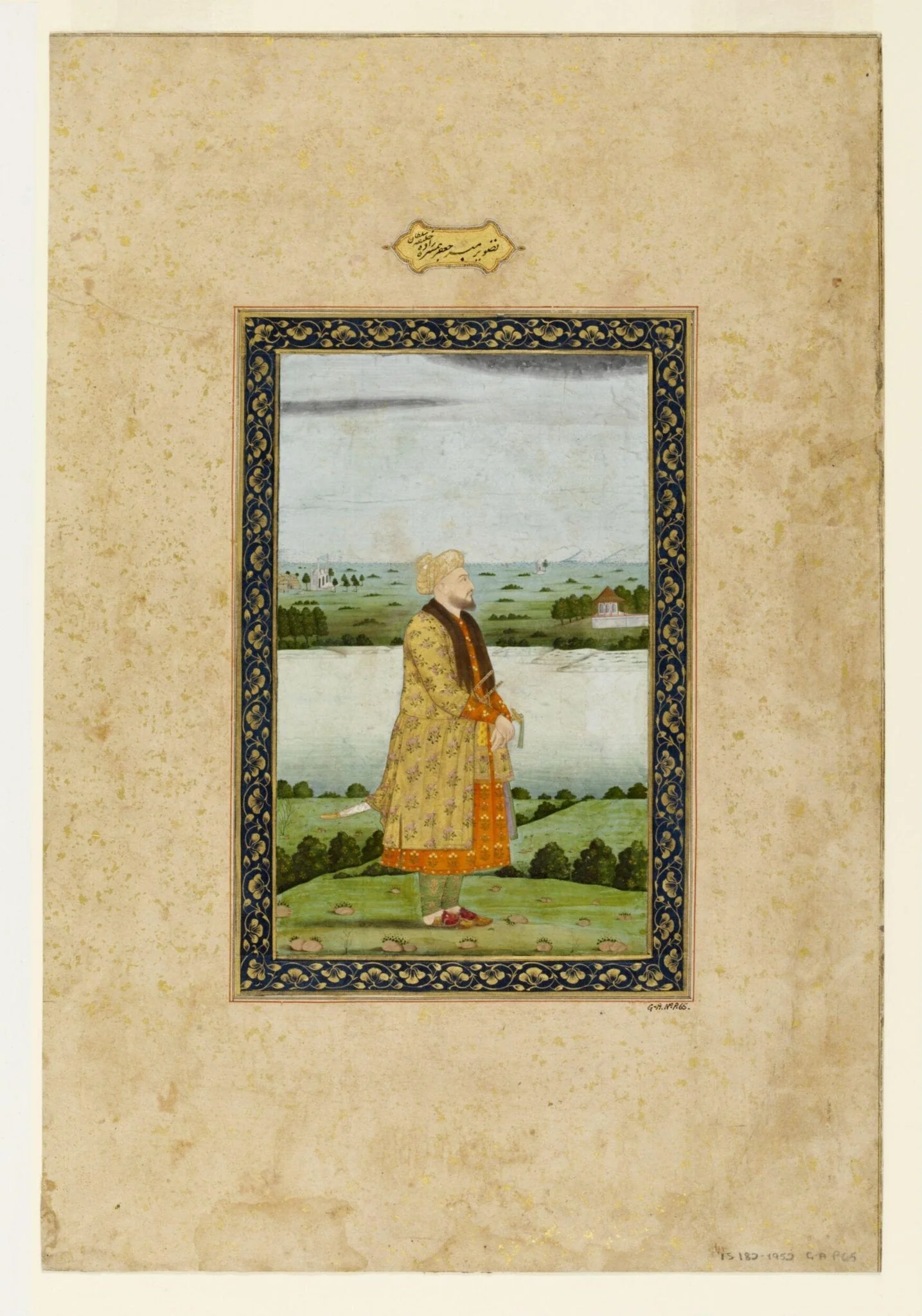 Mir Ja'far, by Unknown, paint, 1760