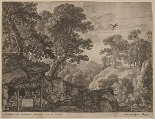 Saints Paul and Anthony by the Entrance to a Cave