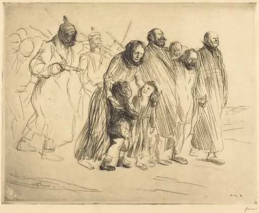Les notables (petite planche) (The Notables) (small plate)