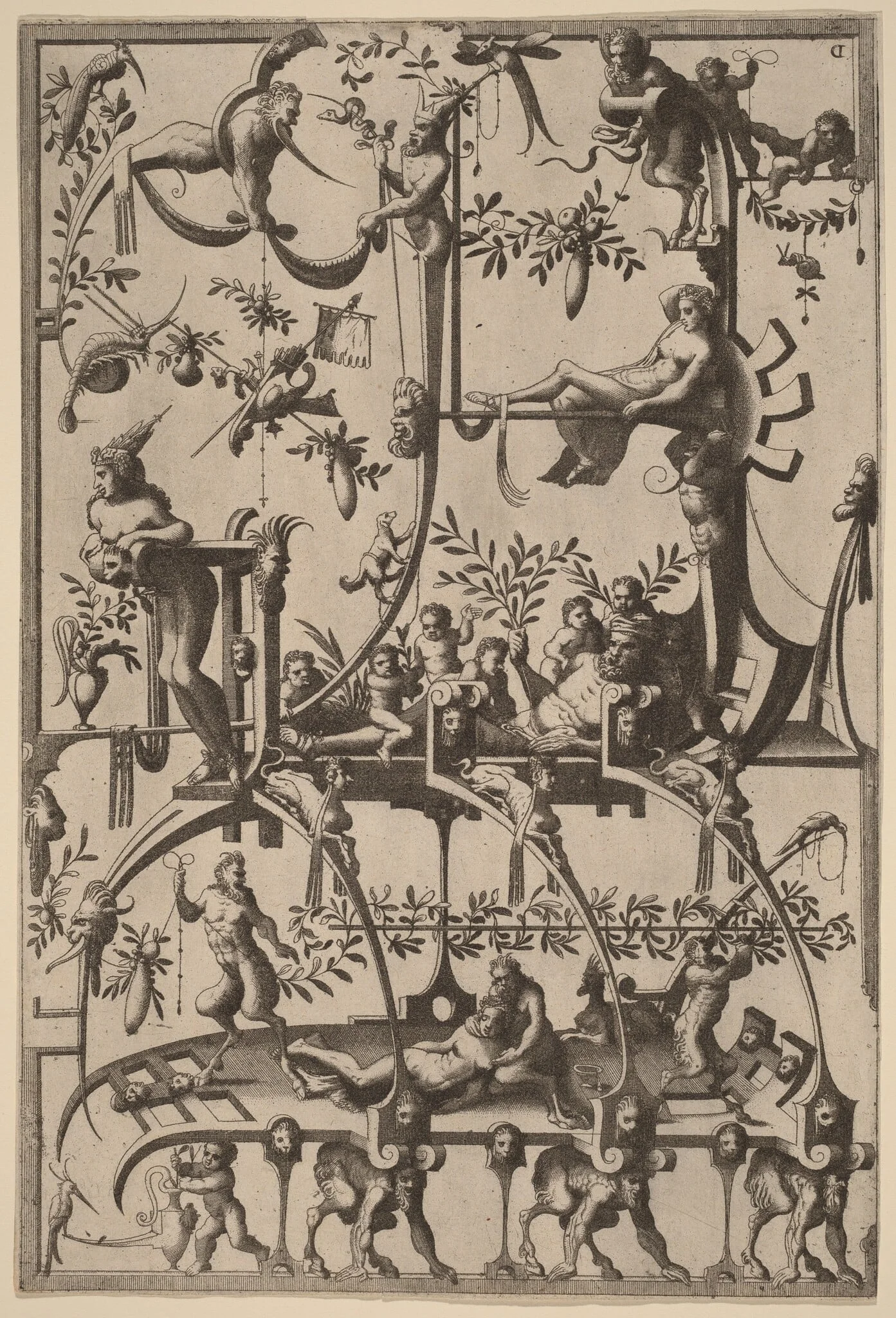 Surface Decoration, Grotesque with Strapwork