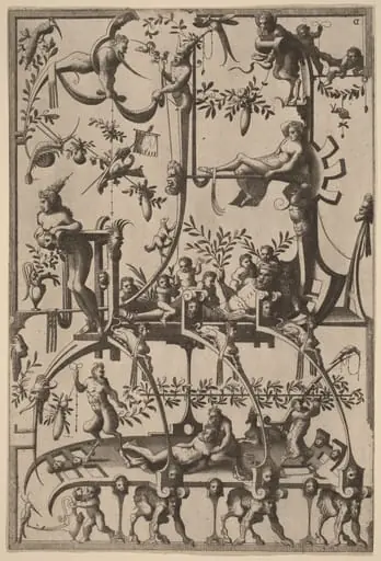 Surface Decoration, Grotesque with Strapwork