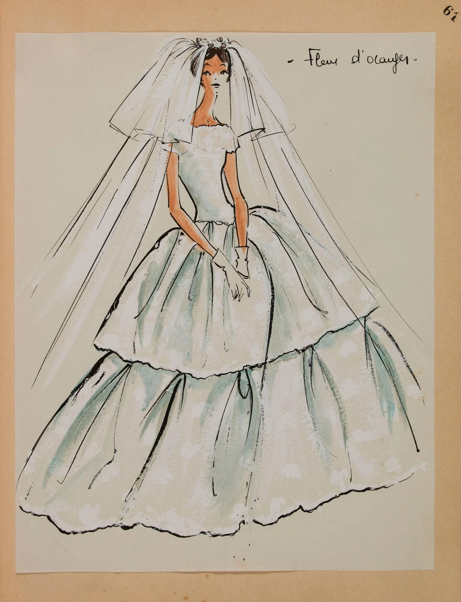 Fleur d'oranger, by Carven, 1958